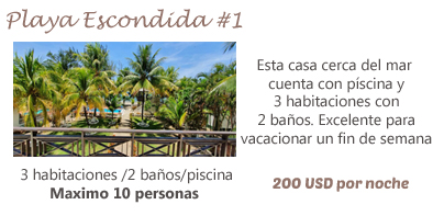 villas para vacacionar en Tela Atlantida